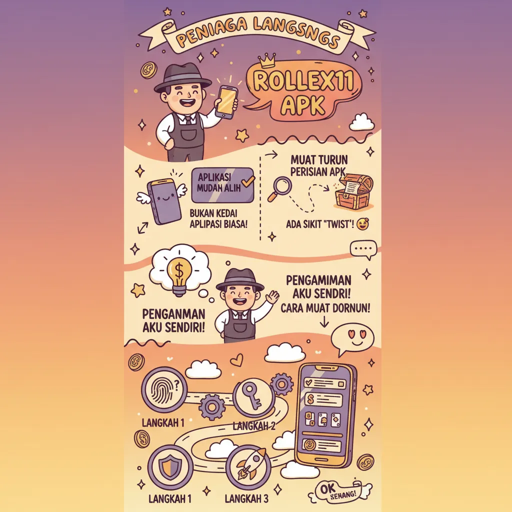 Cara Muat Turun APK Kasino Rollex11