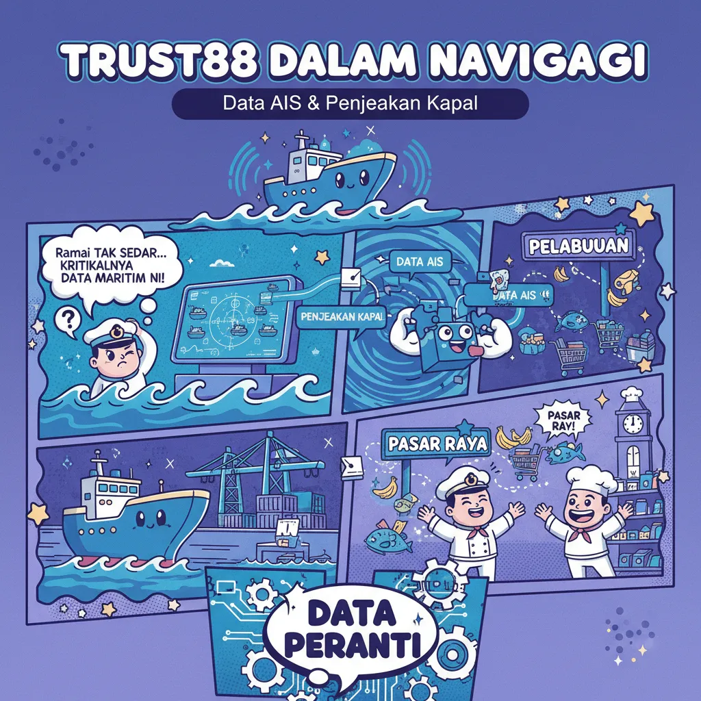 Trust88 dalam Navigasi: Data AIS dan Penjejakan Kapal