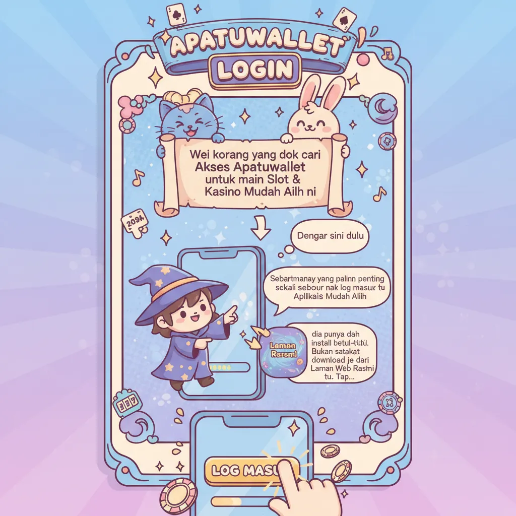 Akses Apatuwallet: Slot & Kasino Mudah Alih