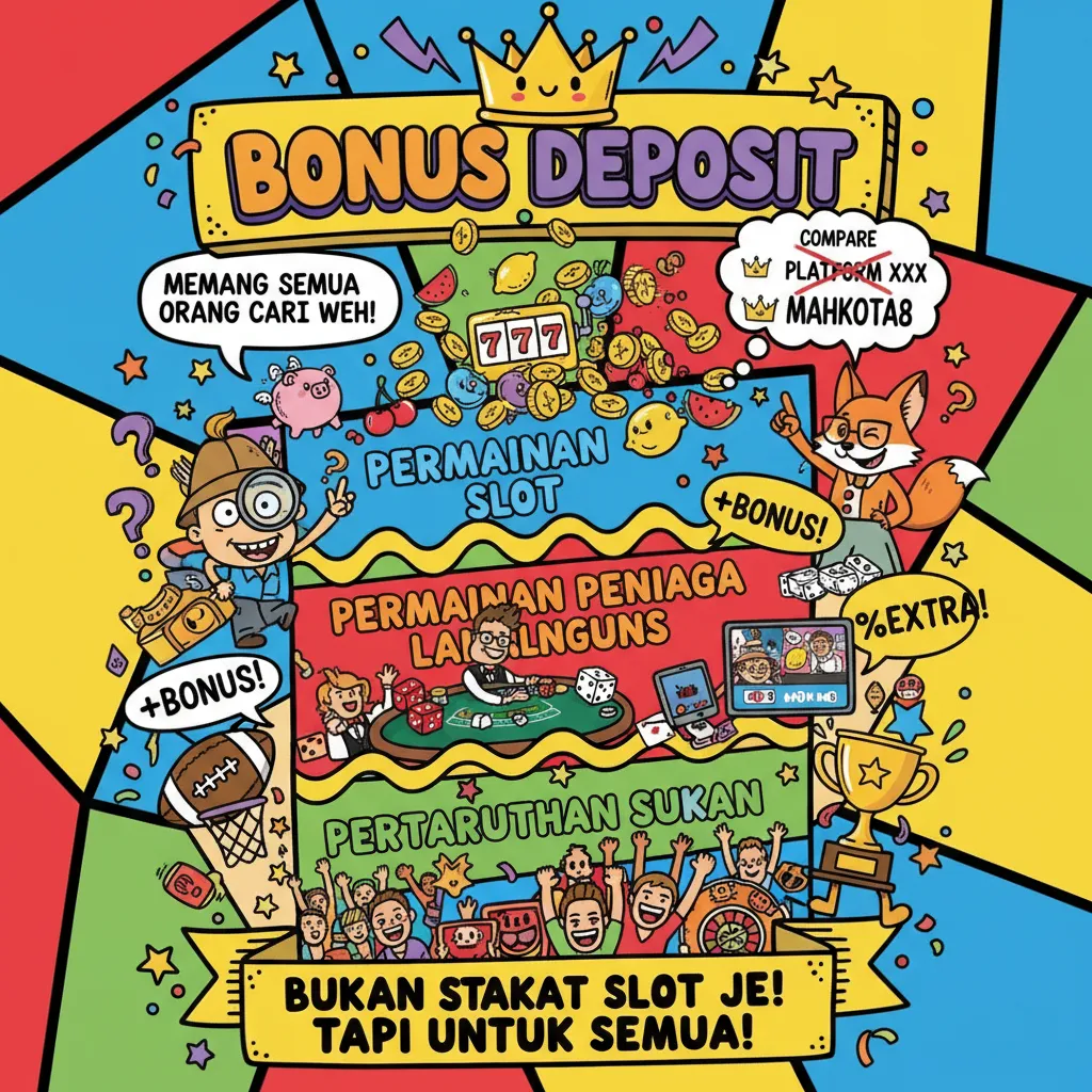 Bonus Deposit Mahkota8 & Pengeluaran Pantas
