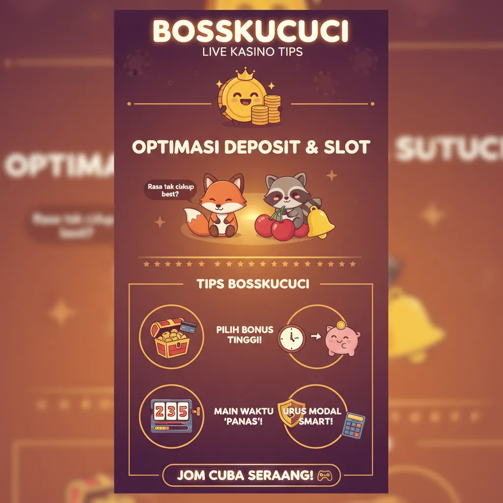 Optimasi Deposit Bosskucuci & Permainan Slot