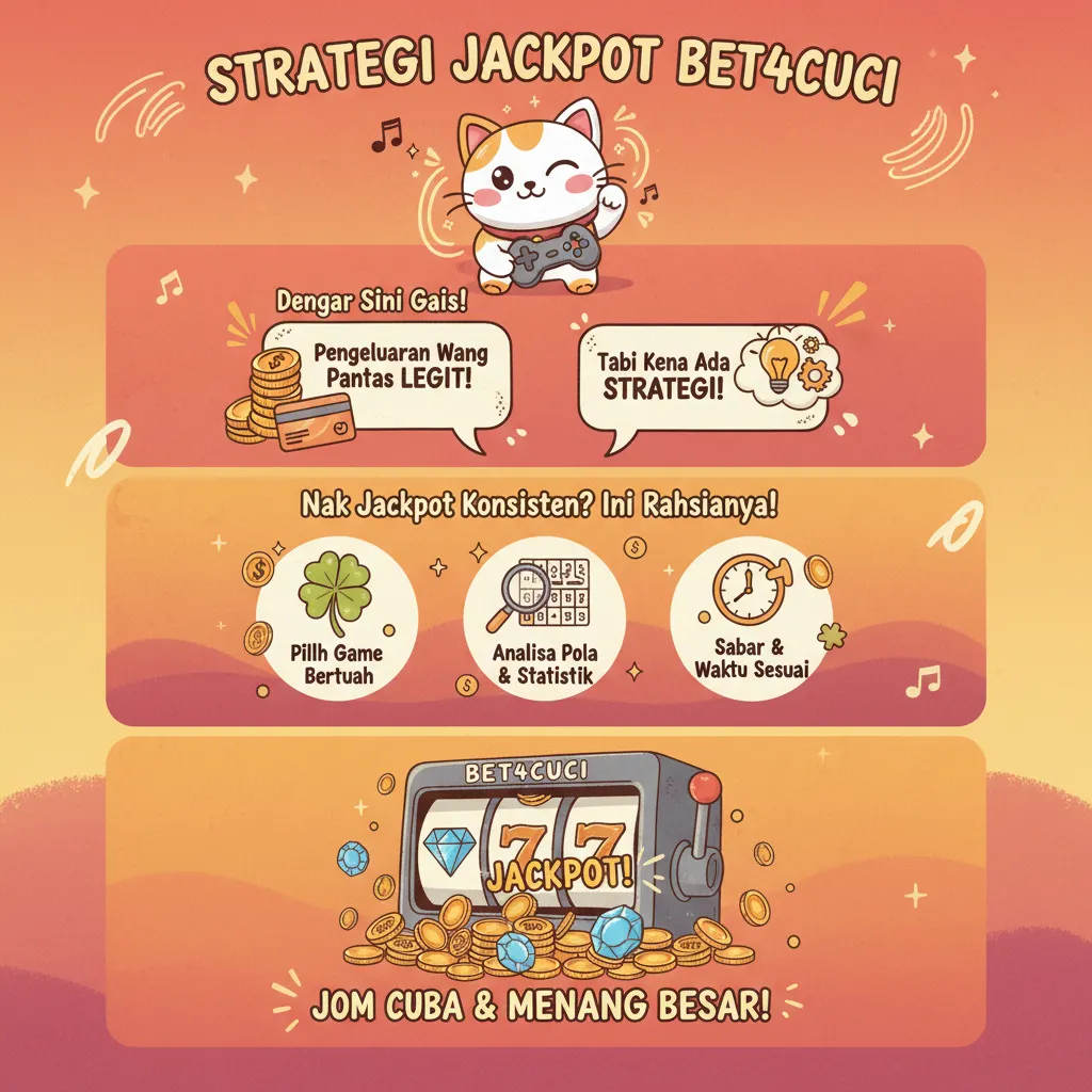 Strategi Jackpot bet4cuci dengan Pengeluaran Wang Pantas