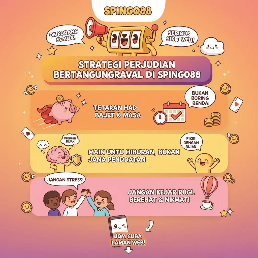 Strategi Perjudian Bertanggungjawab di Spingo88