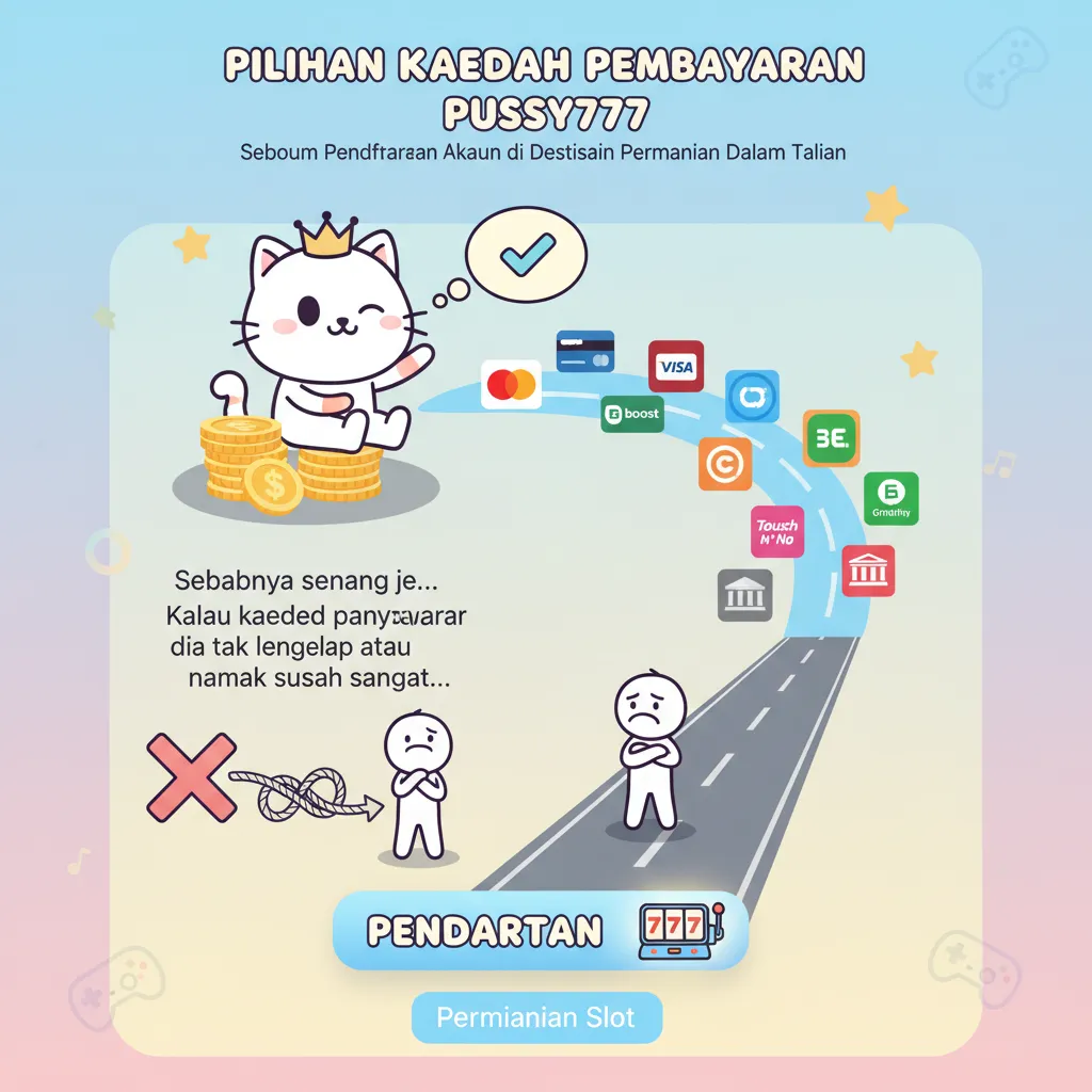 Pilihan Kaedah Pembayaran Pussy777